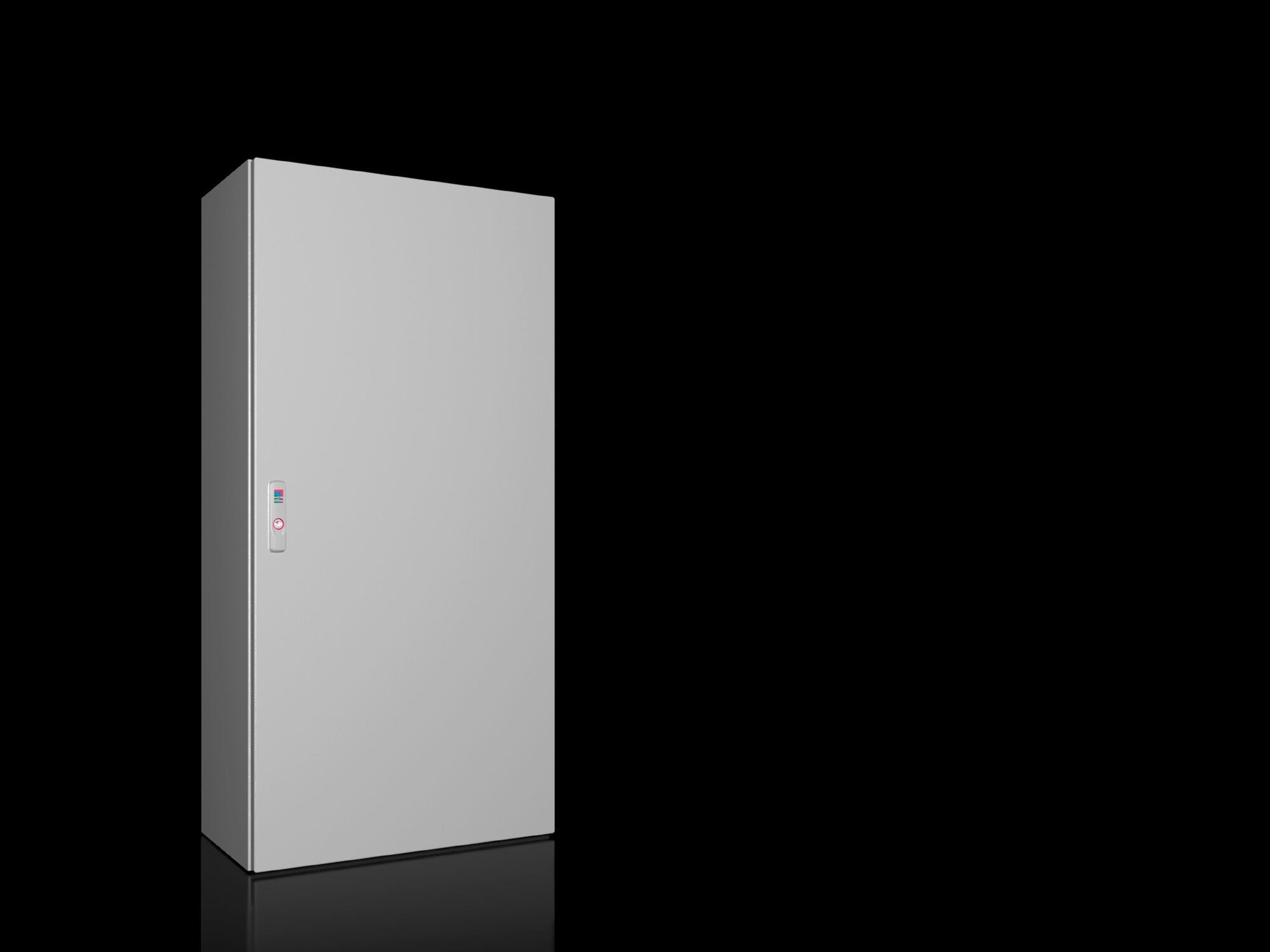 1260000 AX Series Compact Enclosure With (1) Gland Plate, 600 mm W x 300 mm D x 1200 mm H, NEMA 4, Carbon Steel