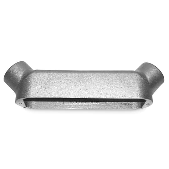 BUB3-TB T&B Type UB Conduit Body With Cover, Gasket, 1 in Hub, Mogul Form, 20 cu-in Capacity, Iron, Electro Galvanized