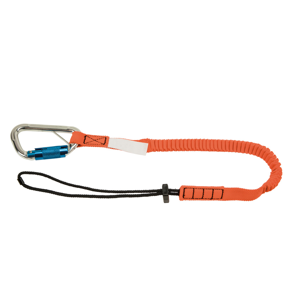 TT2 Triple Locking Tool Tether, 15 lb Capacity, Aluminum Alloy/Nylon
