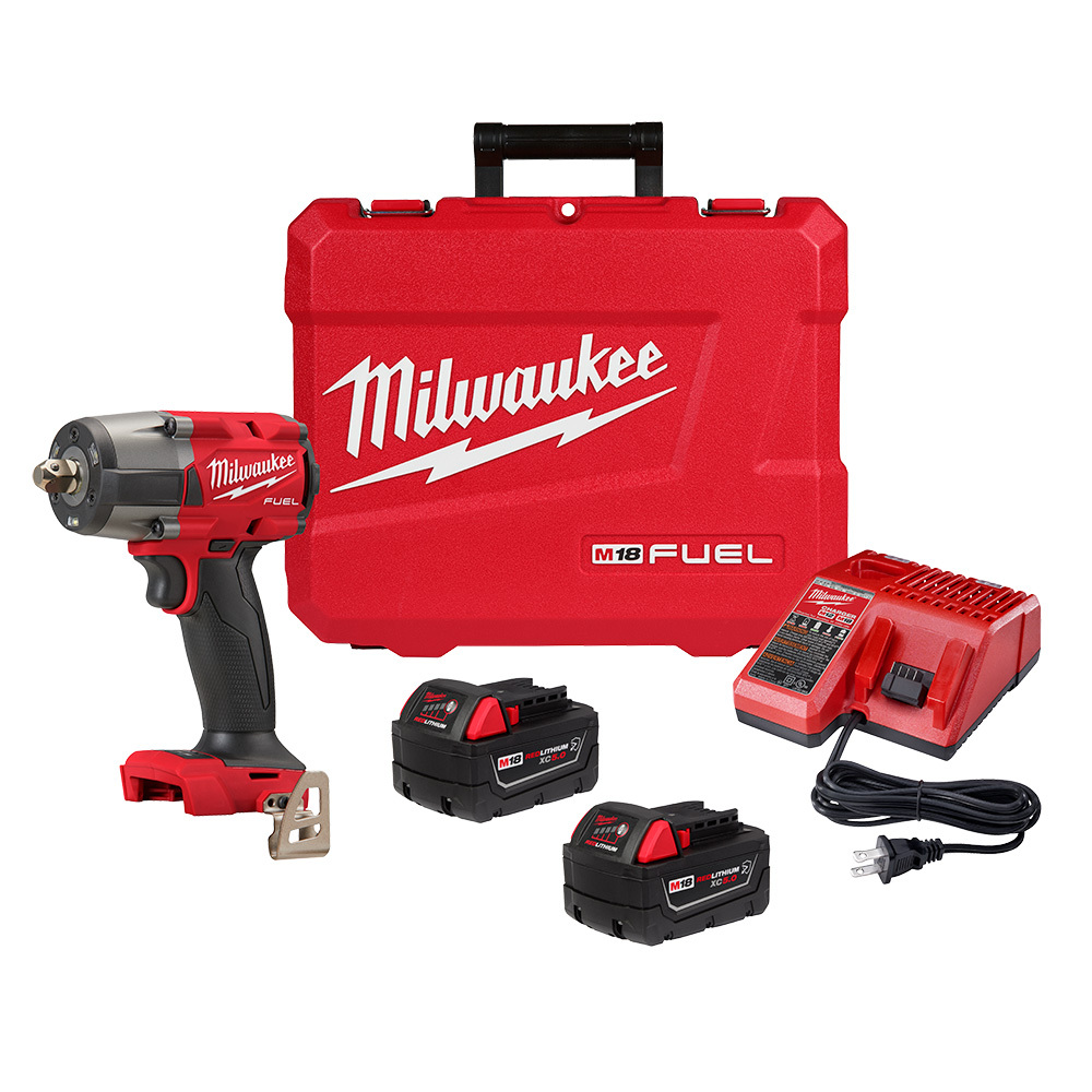 2962P-22R M18 Mid-Torque Wrench, 1/2 in Drive Square Drive, 250 ft-lb Torque Rating, 18 V, 6 in OAL