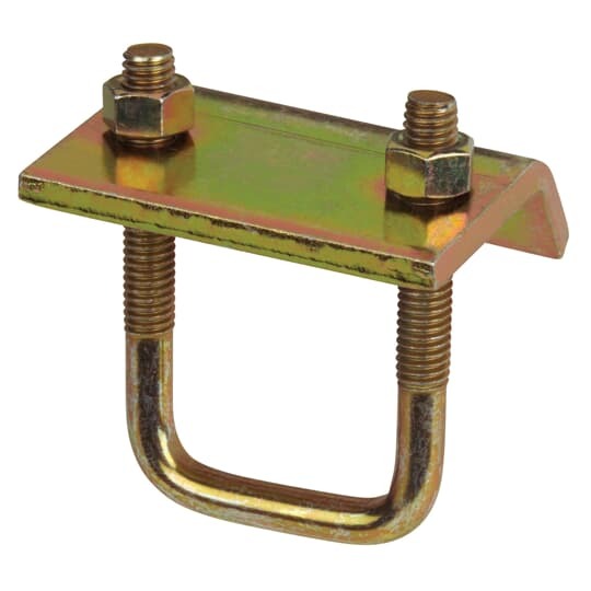 U502 Superstrut 500 Beam Clamp, 13/16 in THK, 3000 lb Load, Steel