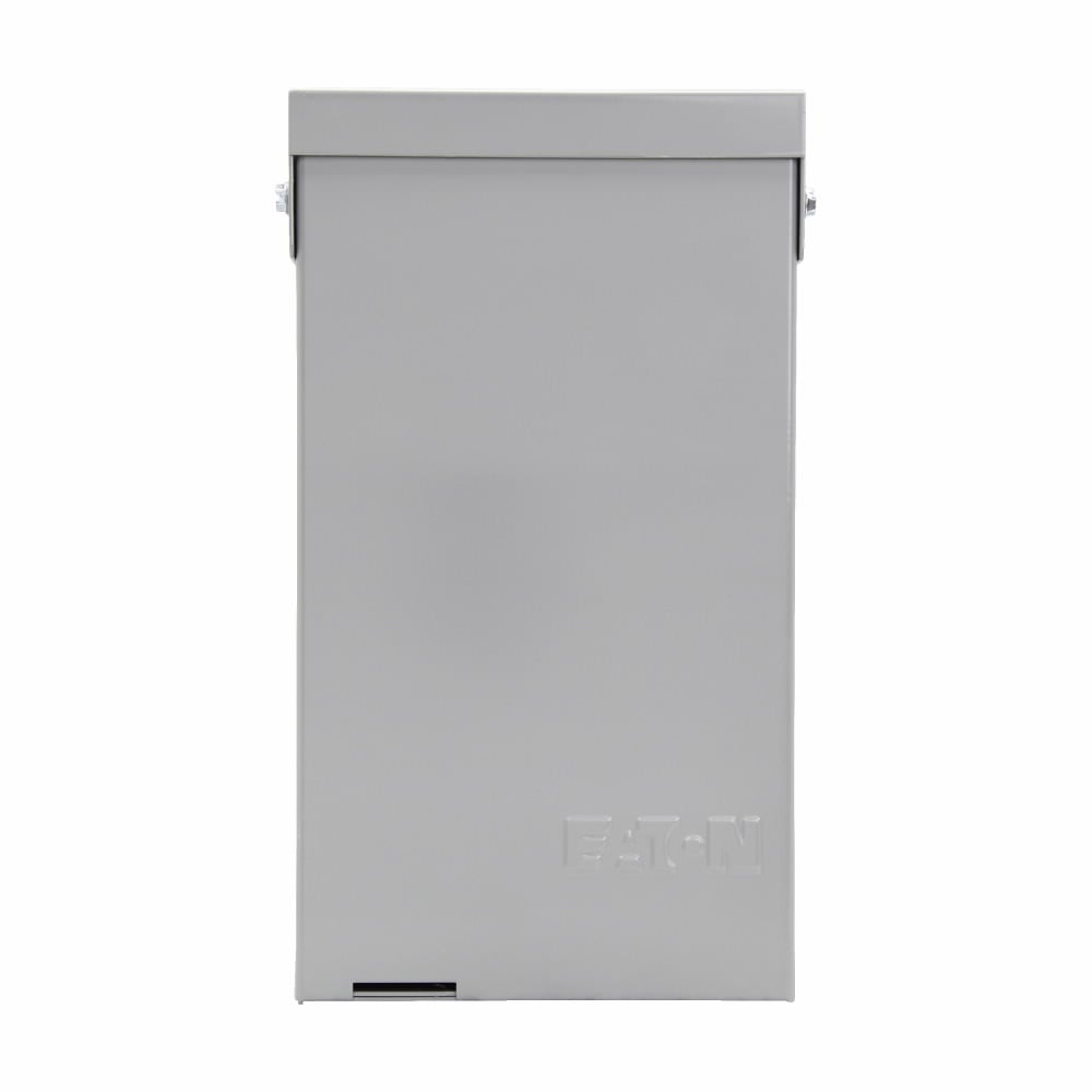DPF221RGF20WTST Fusible Pullout Air Conditioning Disconnect With 20 A Weather/Tamper Resistant Ground Fault Self-Test Receptacle, 120/240 V AC, 30 A, 2 hp, 3 hp