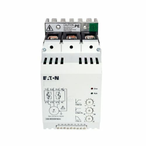 DS6-34DSX041N0-N Soft Start Controller With Trip Unit, 24 VDC V Coil, IP20 Enclosure