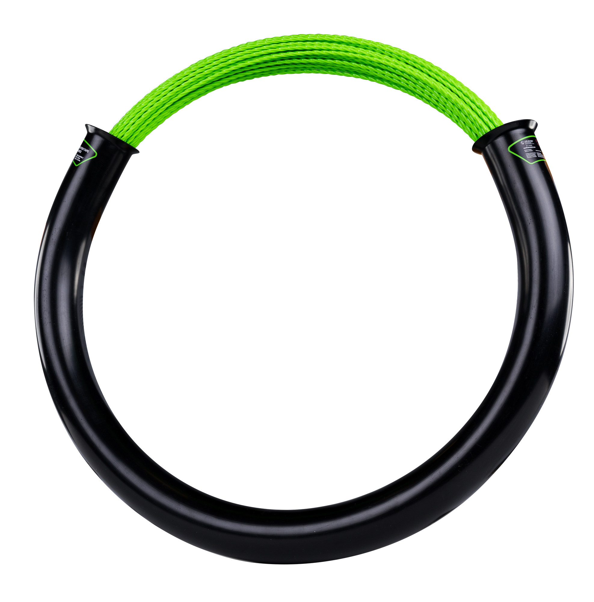 631647 SIMpull Flexible Non-Conductive Tip Fish Tape, 200 ft L Tape, Fiberglass Tape, Green