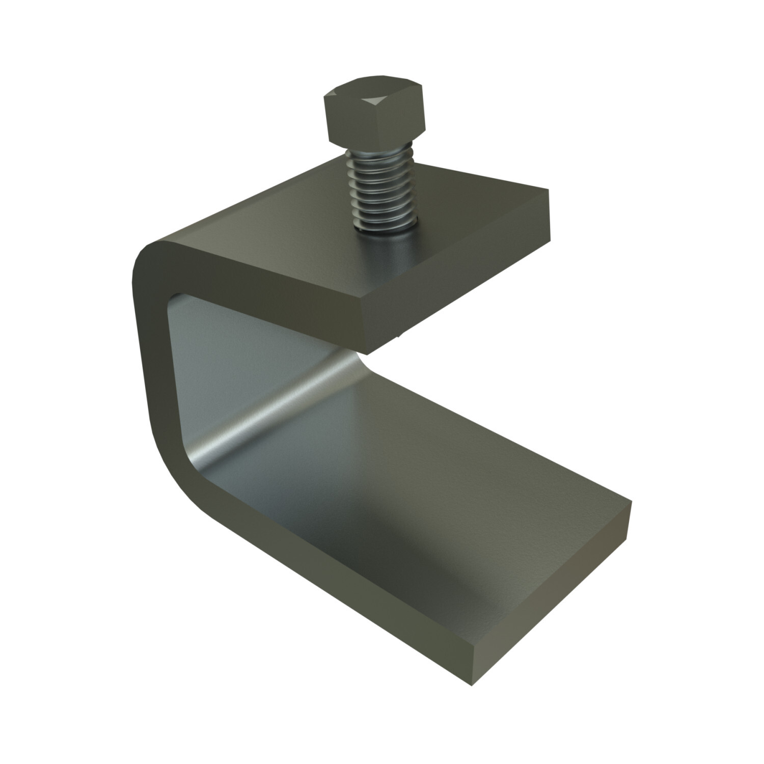 P1986S-EG Beam Clamp, 1-5/8 in Channel, 7/8 to 2 in THK, 900 lb Load