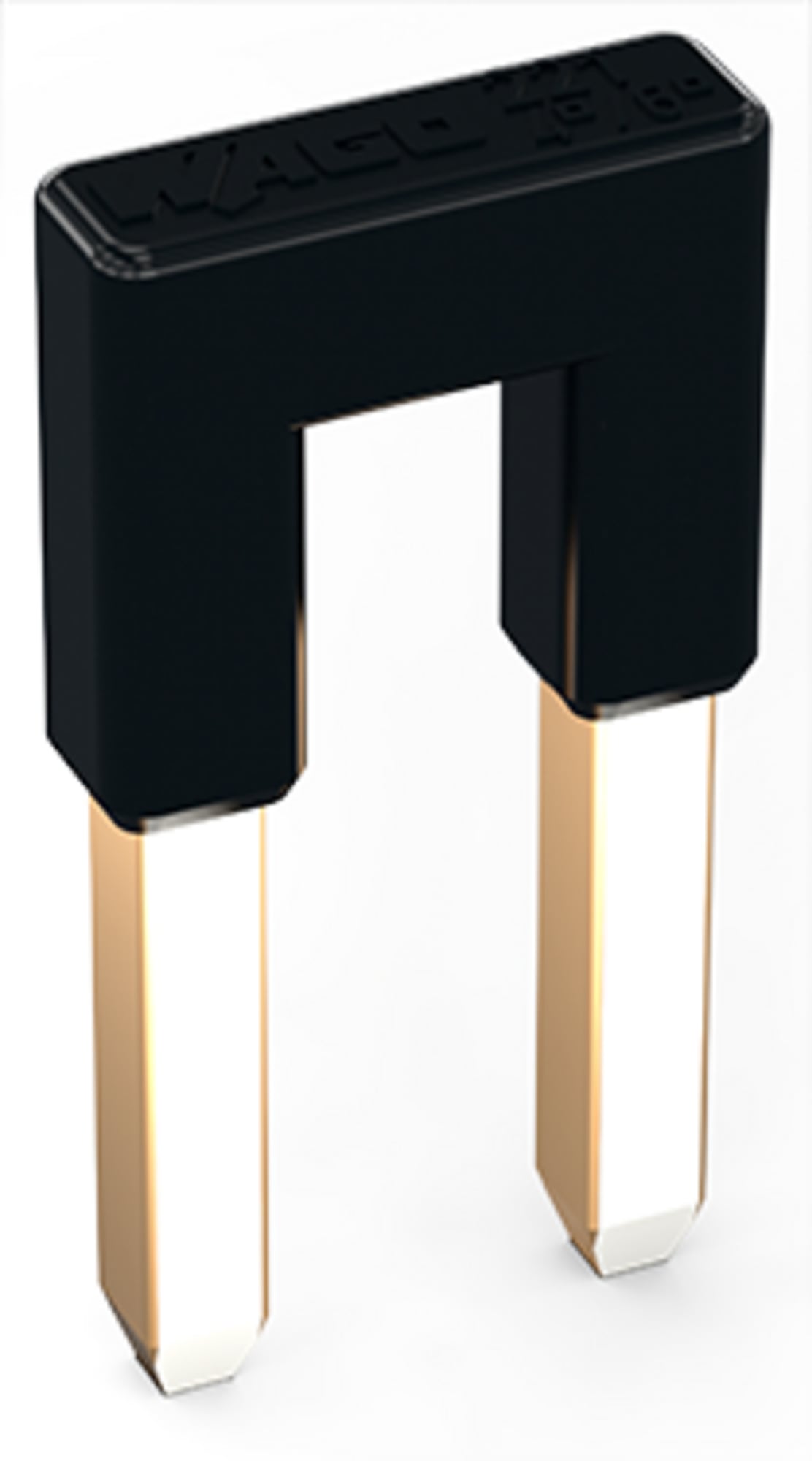 221-942 2-Way Jumper, Polyamide, 0.15 in H x 0.484 in W x 0.941 in D