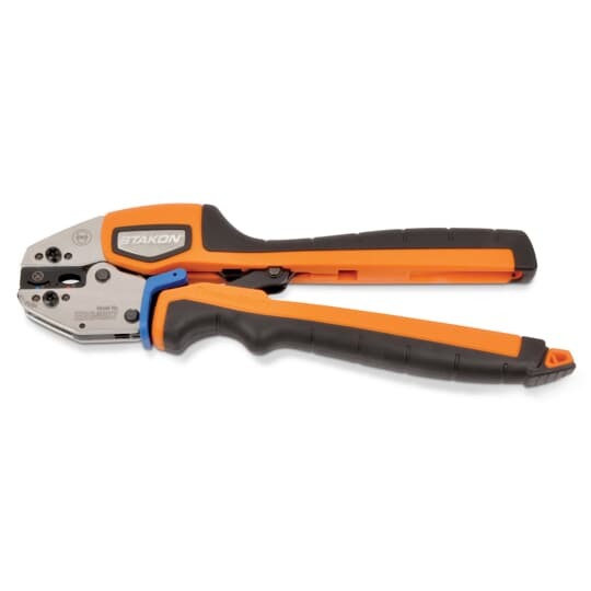 ERG4007 Sta-Kon Comfort Crimp Manual Crimping Tool With Shure-Stake Control, 8 to 6 AWG Cable/Wire