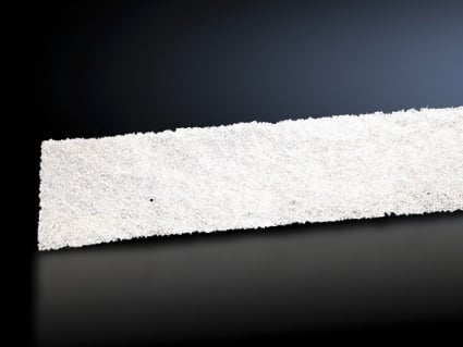 3177000 Filter Mat, For Use With SK 3144.000, 3145.000 and 3176.000 Tangential Fan, Pressure Ventilator/Front Outlet Grille 2U, Chopped Fiber