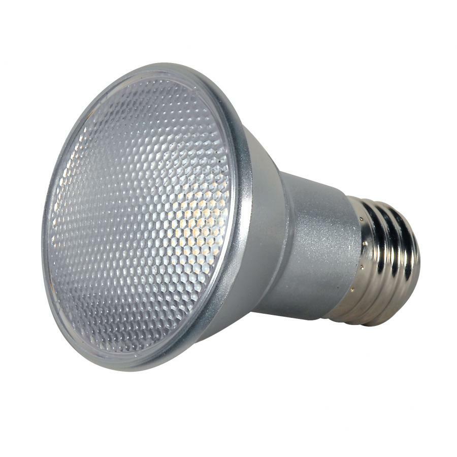 S8581 Dimmable Replacement LED Lamp, 7 W, 50 W Incandescent Equivalent, E26 Lamp, PAR20 Shape, 470 Lumens