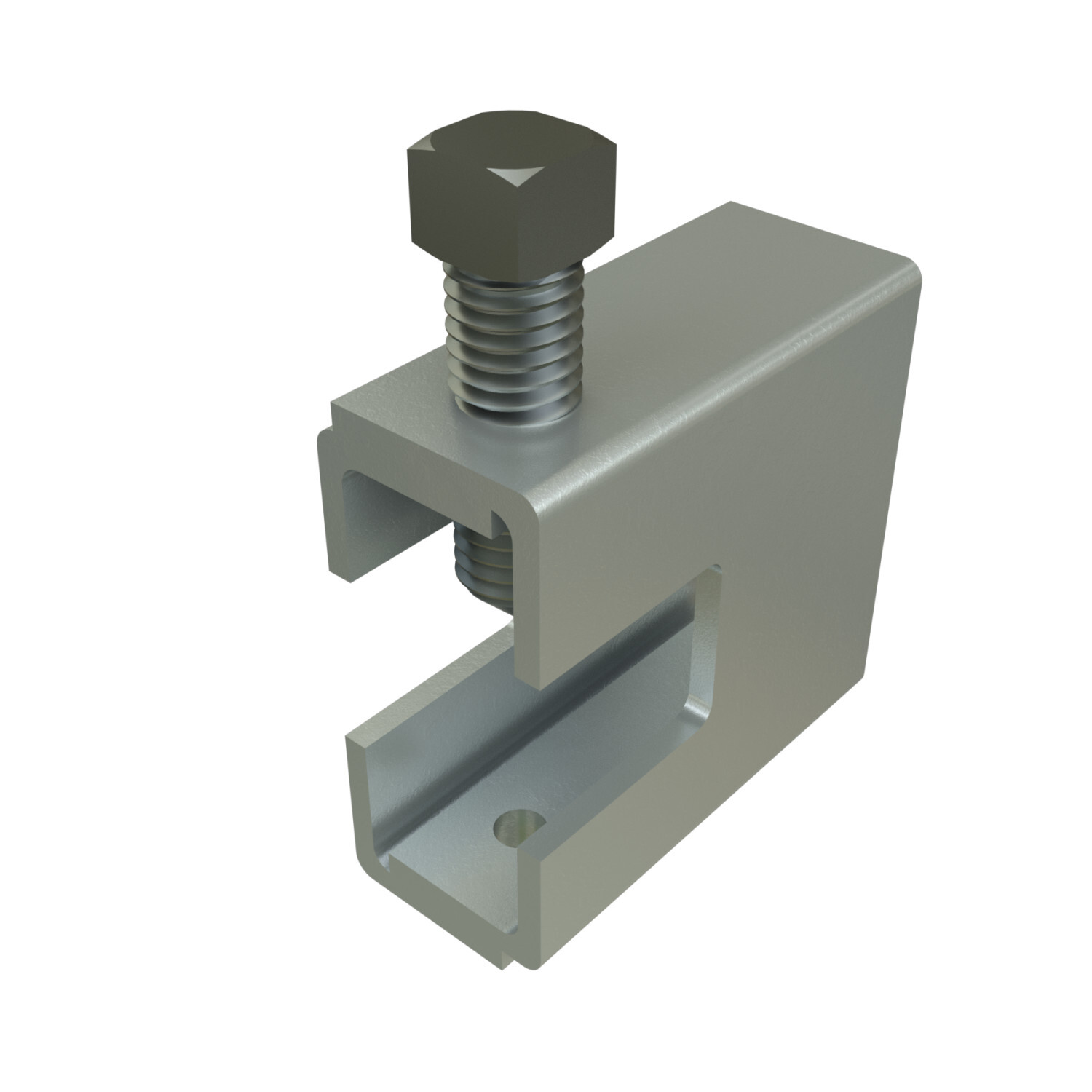 P1651S-HG Beam Clamp, 1-5/8 in Channel, 7/8 in THK, 1600 lb Load