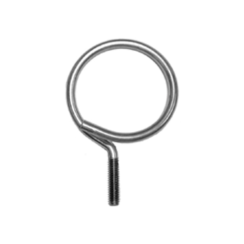 BR-200 Bridgeport Bridle Cable Ring, 2 in Ring, Steel, Zinc Plated