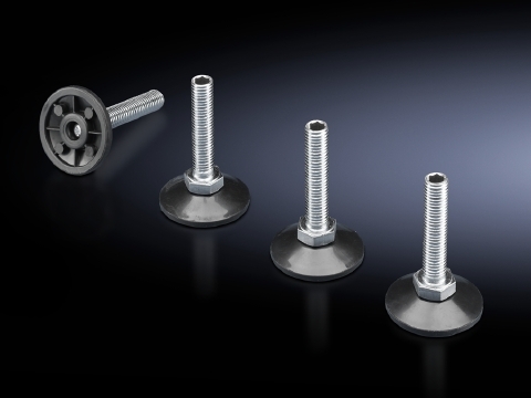 4612000 Leveling Feet, For Use With PS, TS8, TS IT, SE8, PC, IW, VX Series, Blue e+ Chillers Enclosure, Sheet Steel