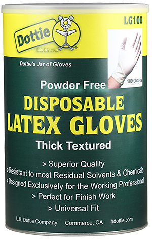 CLC, Work Gloves, One Size, Chemical Resistant, Latex material, Powder Free