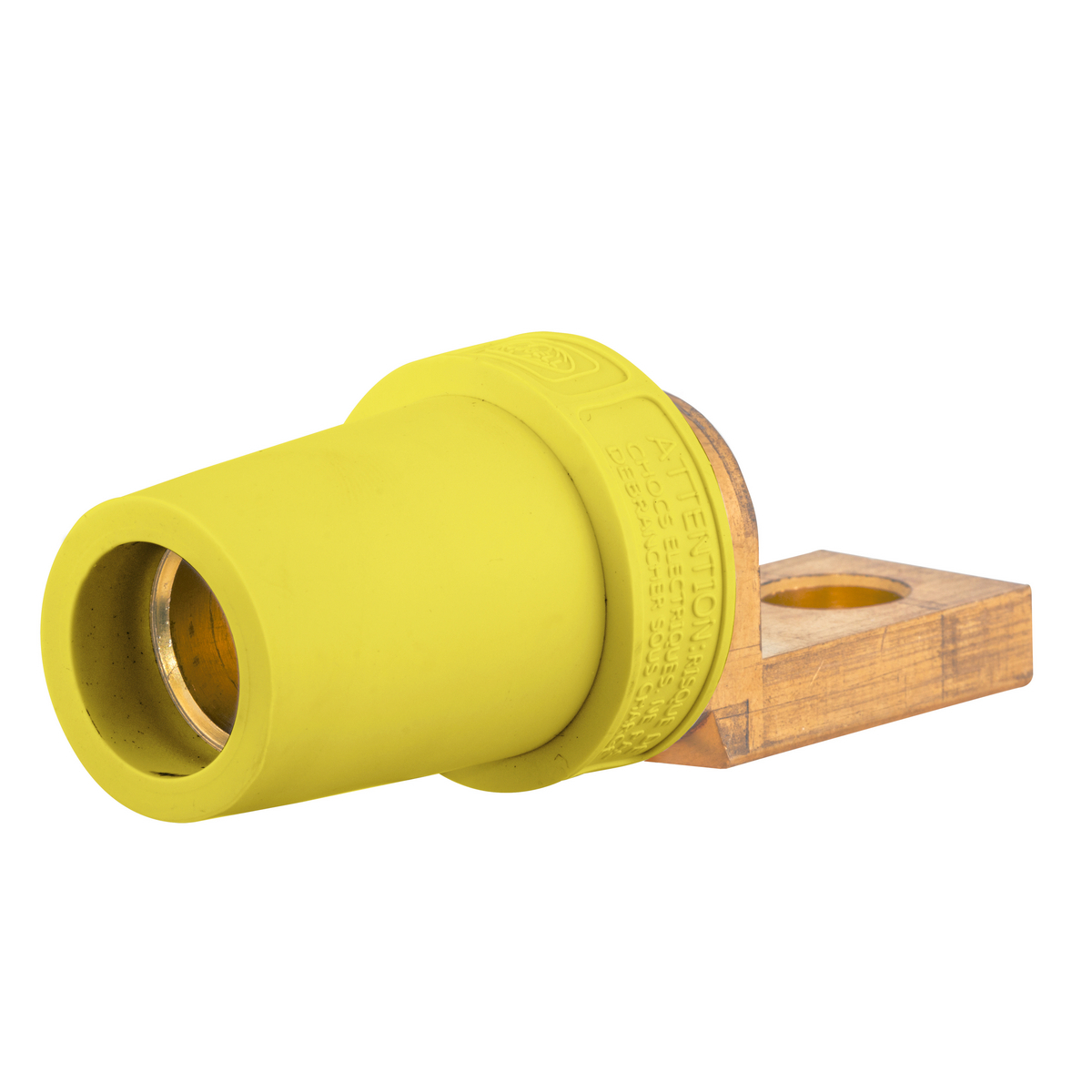 HBLFOSY 16 Series Female Offset Stud Standard Straight Single Pole Receptacle, 600 V AC/250 V DC, 300/400 A, 4 to 4/0 AWG Wire, Screw Connection, NEMA 3R/4X/12 NEMA Rating