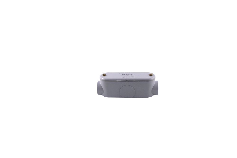 077501 Scepter Type-C Conduit Body, 1/2 in Hub, PVC
