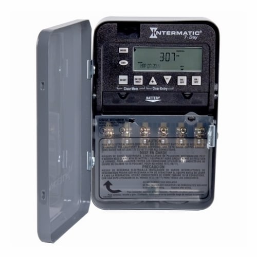 ET1725C ET1700 Electronic Timer Switch, 1 min to 6 days 23 hr 59 min Setting, 120/277 V AC, 1, 2 hp, 1NO 1 Form A SPST Contact, 1 Poles
