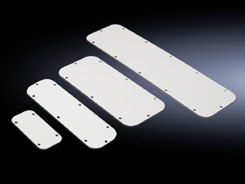 2562400 SZ Series Closed Gland Plate, Carbon Steel, Light Gray