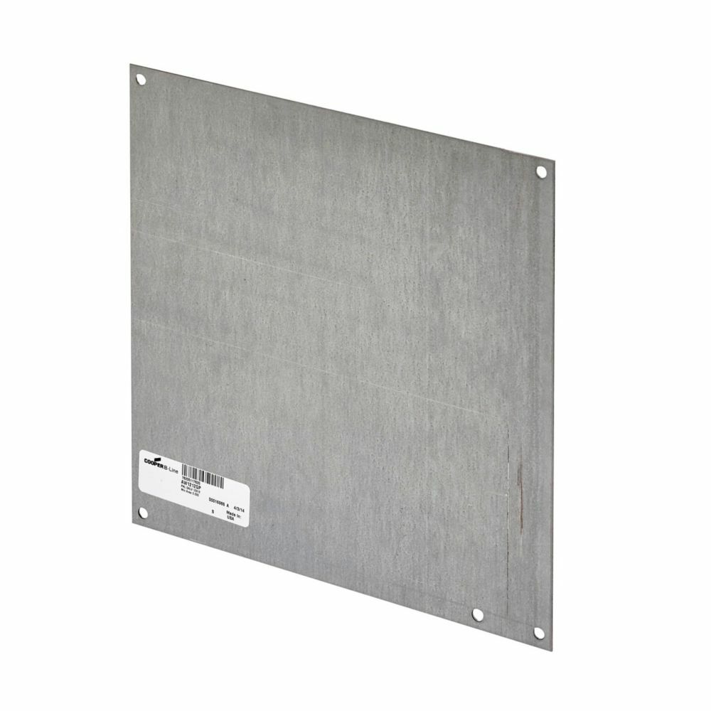 AW88SP Flat Enclosure Panel, 6.87 in W x 6.87 in H, Stainless Steel