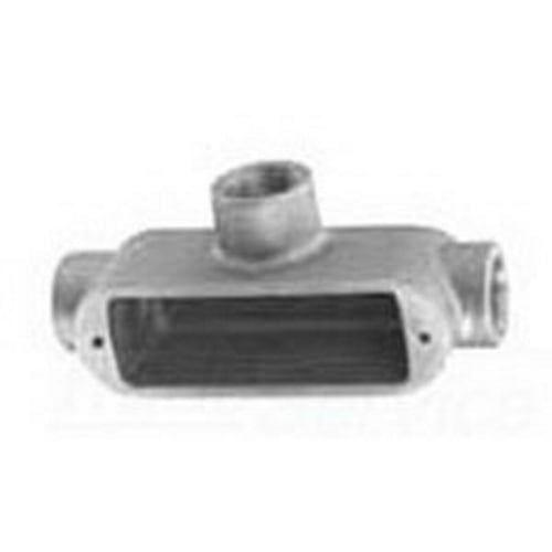 T49 Unilets Type T Conduit Outlet Body, 1-1/4 in Hub, 9, 26.3 cu-in, Copper Free Aluminum, Natural