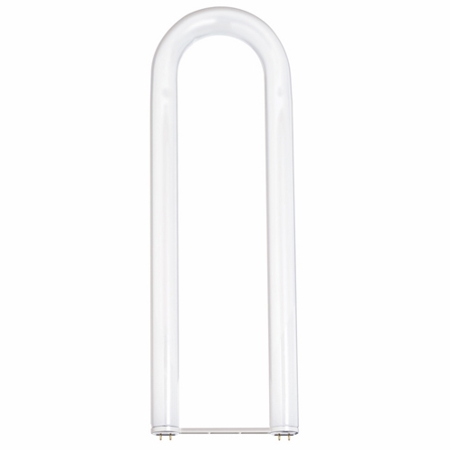 S6593 Shatterproof U-Bend Fluorescent Lamp, 34 W, G13 Lamp, T12 Shape, 2600 Lumens Initial