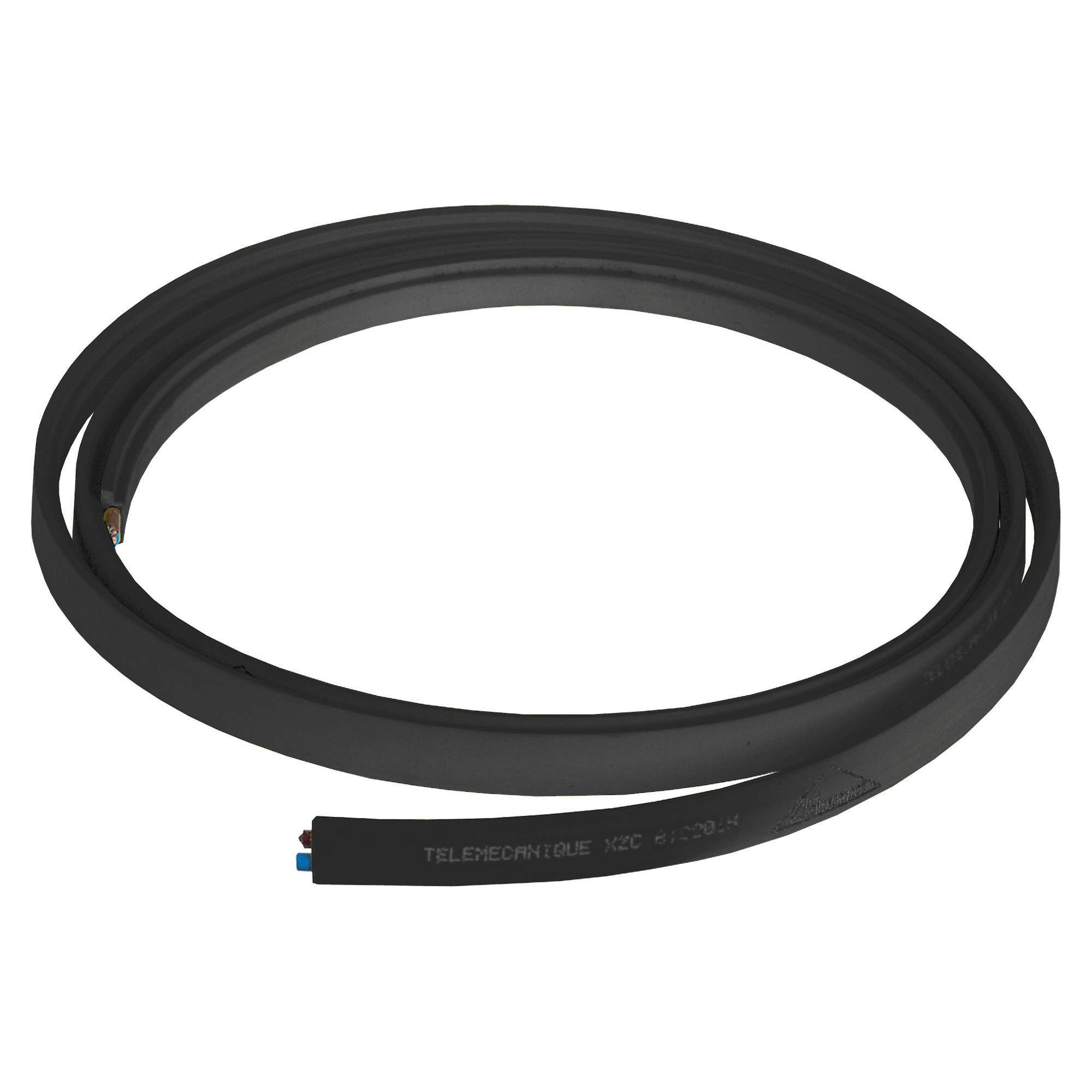 XZCB10502H AS-i Interface Flat Connecting Cable, 48 VAC, 16 AWG, 50 m L