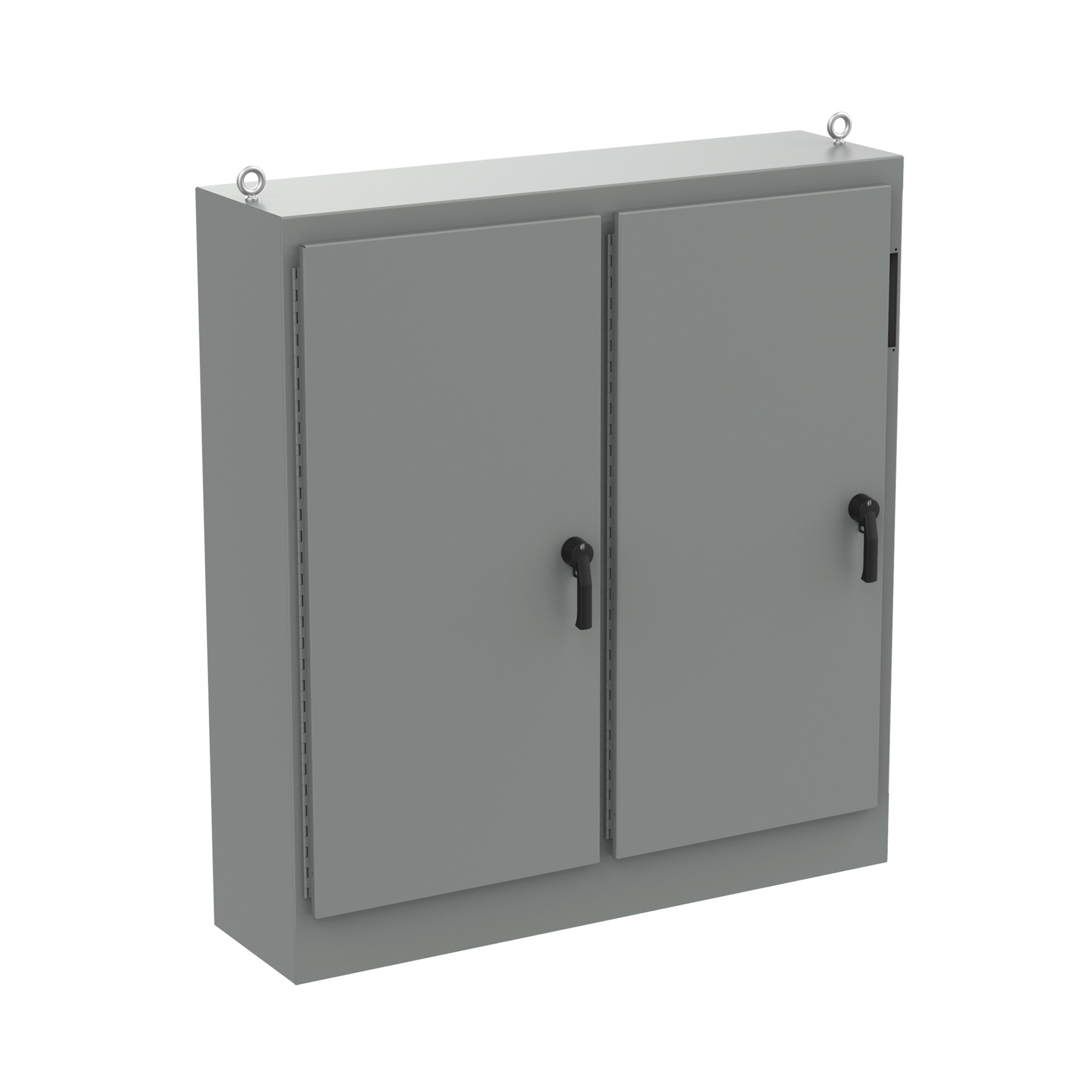 A72XM6618FTCLP4 A4L3D 2-Door Disconnect Enclosure, 72.12 in L x 66-1/2 in W x 18.12 in D, NEMA 4/IP66 NEMA Rating, Steel