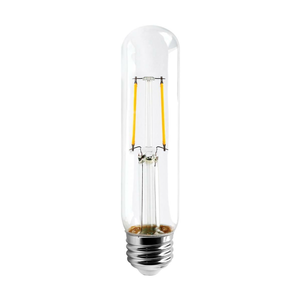 S11381 Forward Dimmable LED Lamp, 4.3 W, 40 W Incandescent Equivalent, E26 Lamp, T10 Tubular Shape, 350 Lumens