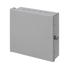 Outdoor rated non-metallic enclosures, NEMA3R. Gray, 12 x 12 x 4.