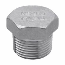 PLG100SS Hex Head Conduit Hub Plug, 1 in, For Use With Threaded IMC/Rigid Conduit Hub, 316 Stainless Steel