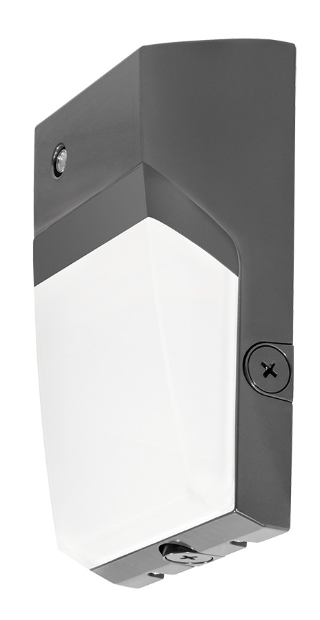 WPTLED40/D10/PC2 Tallpack With 0 to 10 VDC Dimming Driver and 120 to 277 V AC Photocell,) LED Lamp, 38 W Fixture, 120/208/240/277 V AC, Bronze Housing