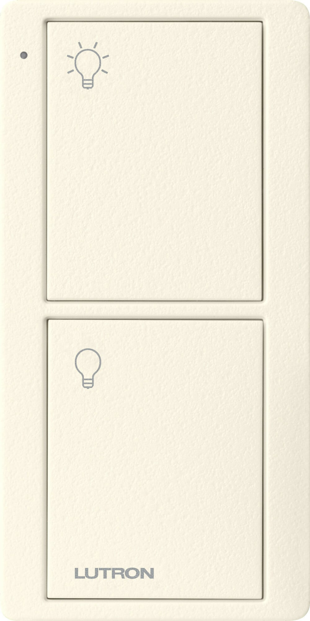 PJ2-2B-TBI-L01 2-Button Pico Smart Remote with Light Icons, Biscuit