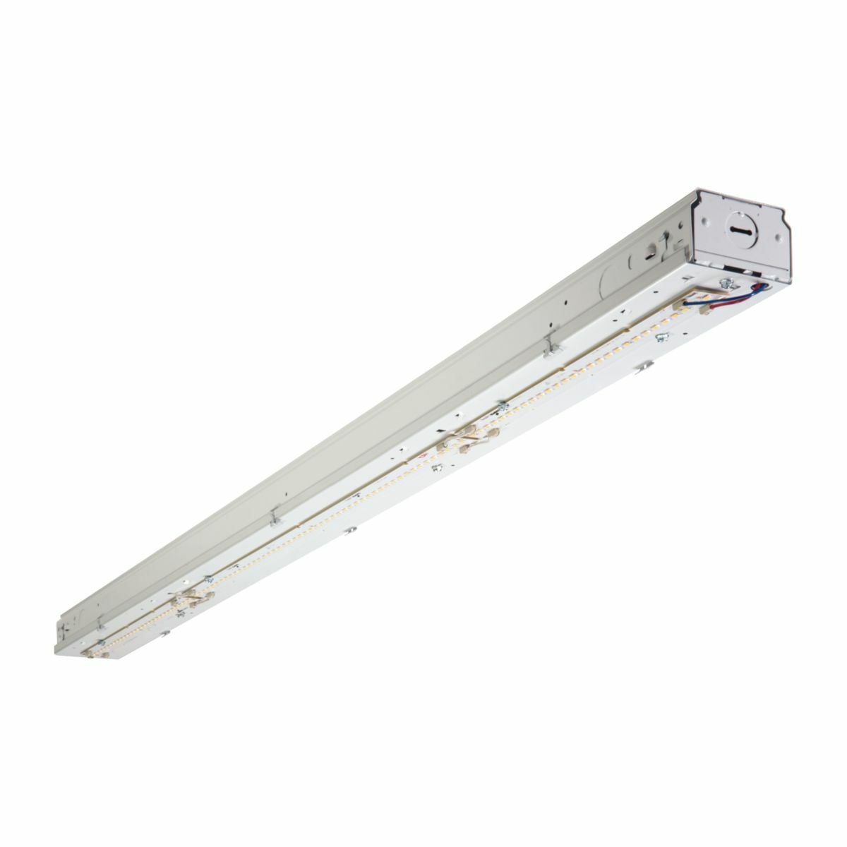 8TSNLED-LD5-95SL-LW-UNV-L840-CD1-U Metalux SNLED Striplight, LED 5.0 Lamp, 120 to 277 V, White Enamel Housing