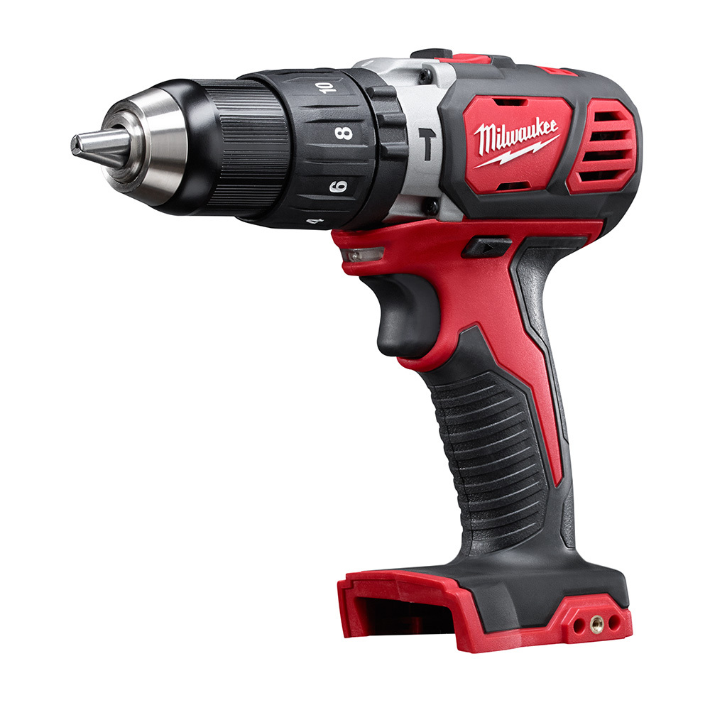 2607-20 M18 Cordless Hammer Drill/Driver, 1/2 in Metal Single Sleeve Ratcheting Lock Chuck, 18 V DC, 400/1800 rpm No-Load, Li-Ion Battery