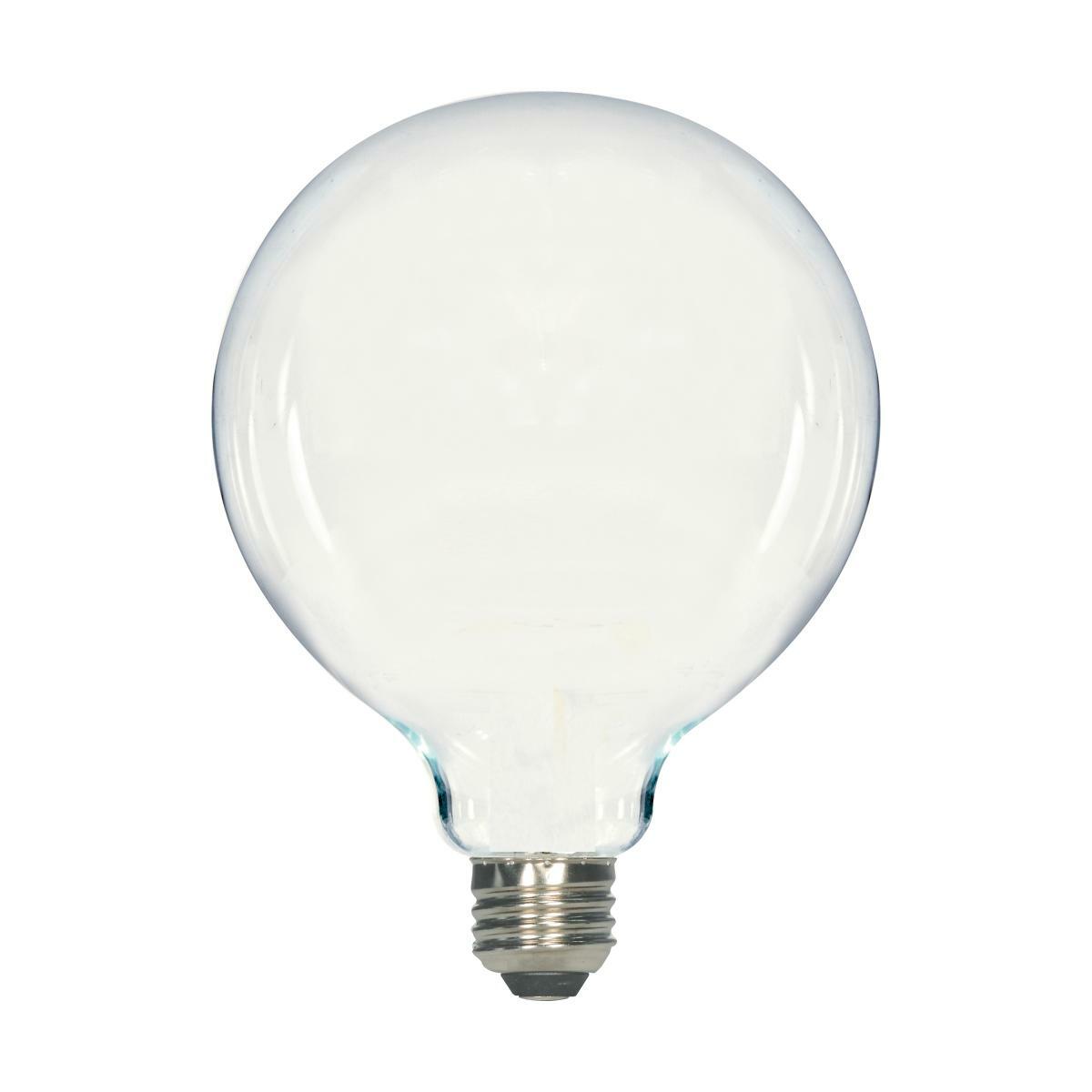 S11368 Forward Dimmable LED Lamp, 8 W, 60 W Incandescent Equivalent, E26 Lamp, G40 Shape, 800 Lumens