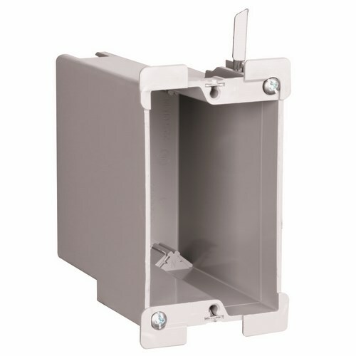 S122W Deep Old Work Switch and Outlet Box Quick/Click