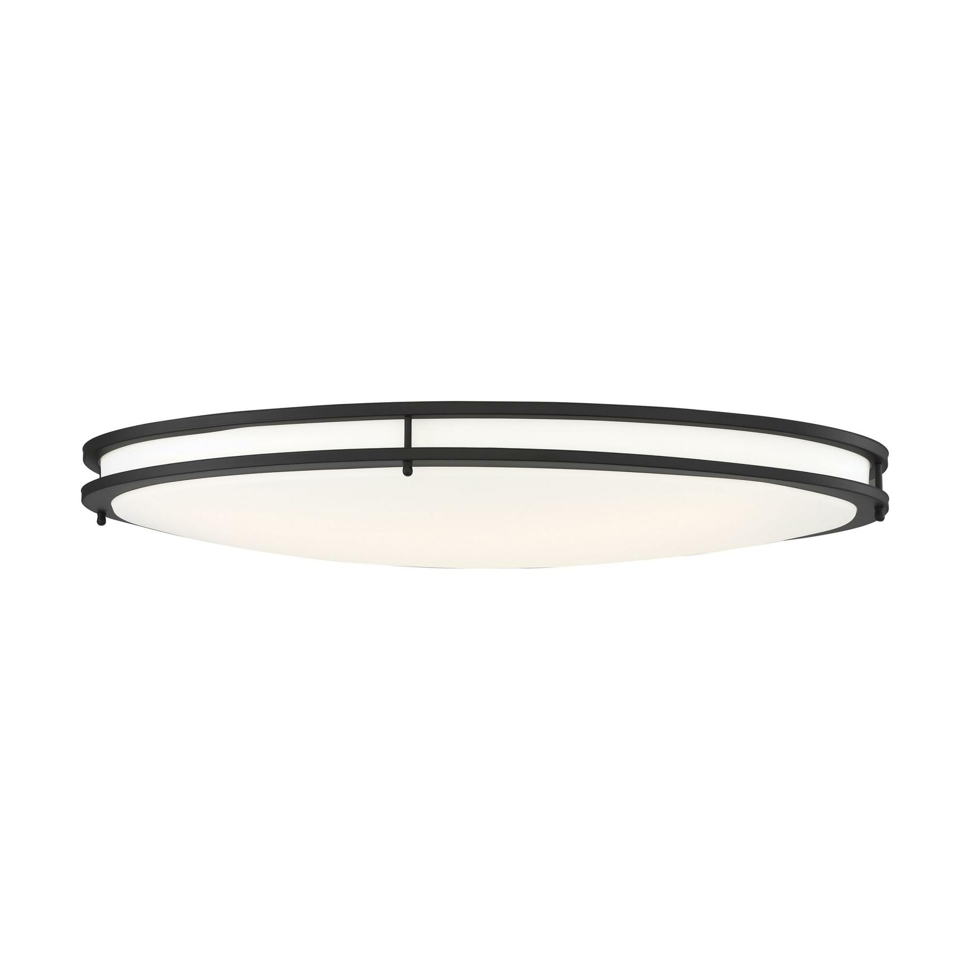 62-1741 Nuvo Flush Mount, 120 V, Matte Black Housing