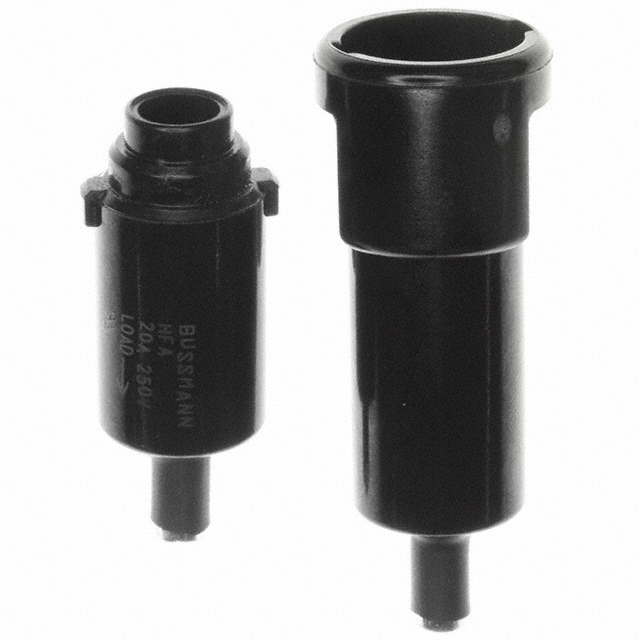 BK/HFA-R In-Line Fuse Holders & Insulator, 250 V AC, 20 A
