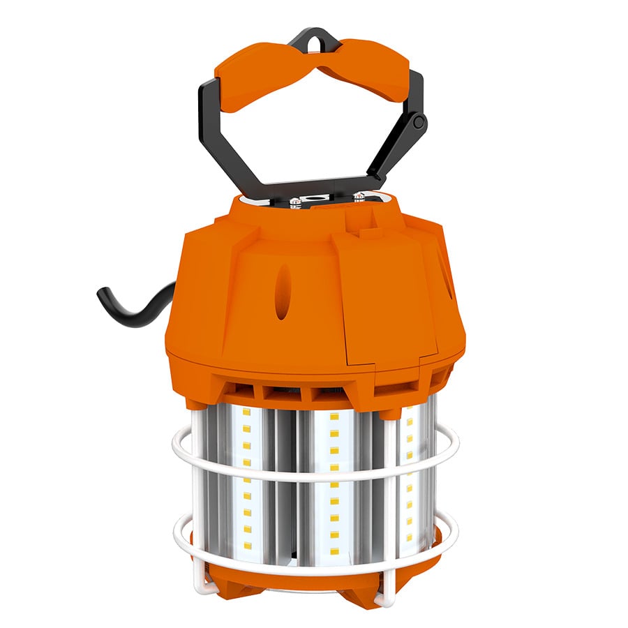 TEMP-60-850 HID Replacement Temporary Work Light, LED Lamp, 120 V