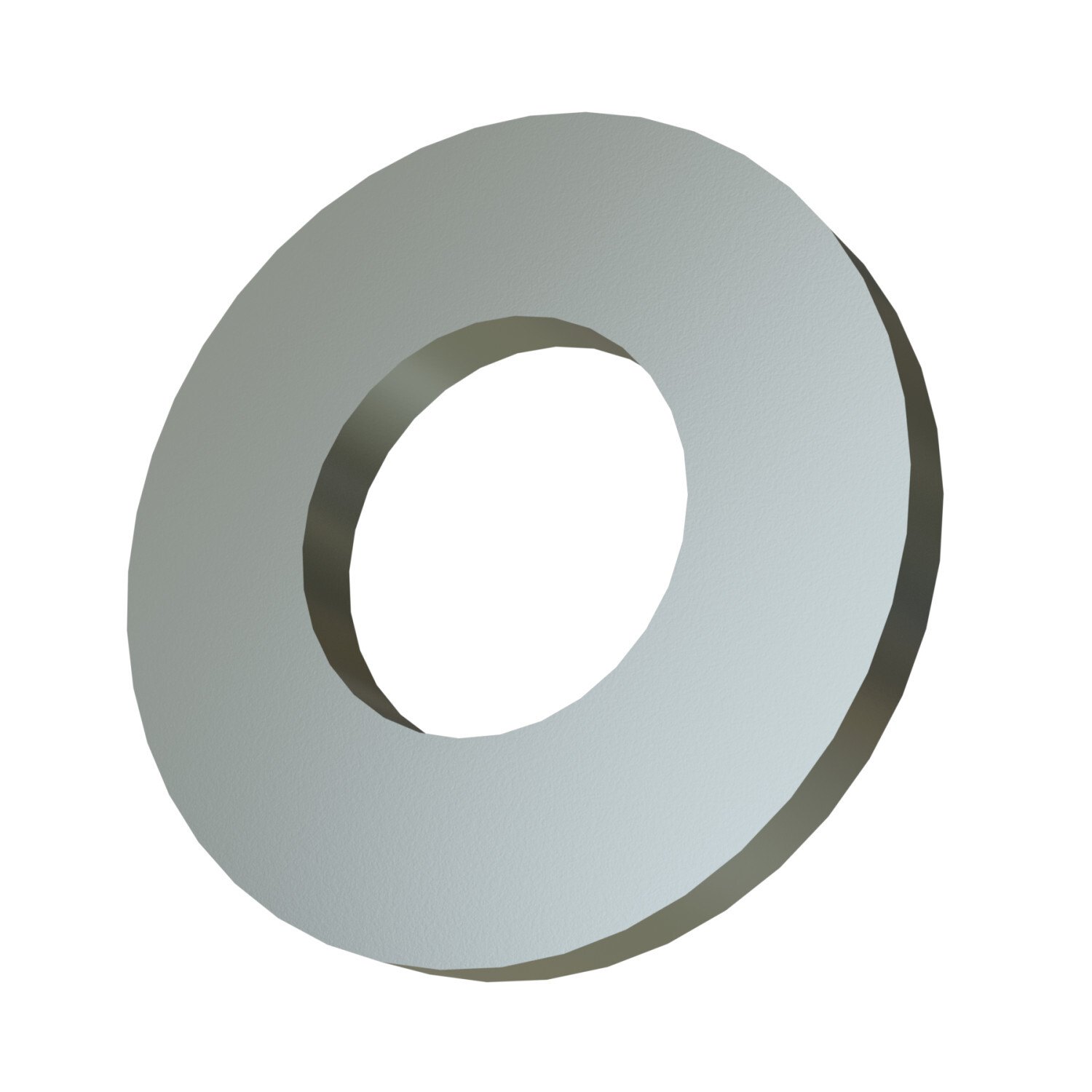 HFLW031-EG Channel Flat Washer, 5/16 in, Steel