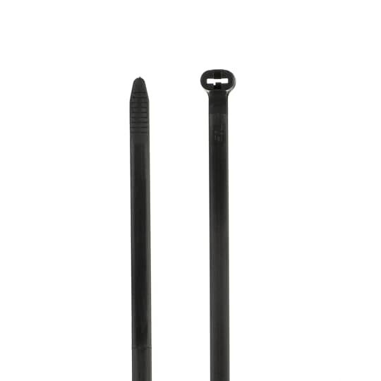 TY54513MX Ty-Rap Standard High Performance Cable Tie, 45 in L x 0.32 in W x 0.07 in THK, Nylon/Polyamide 6.6, Black