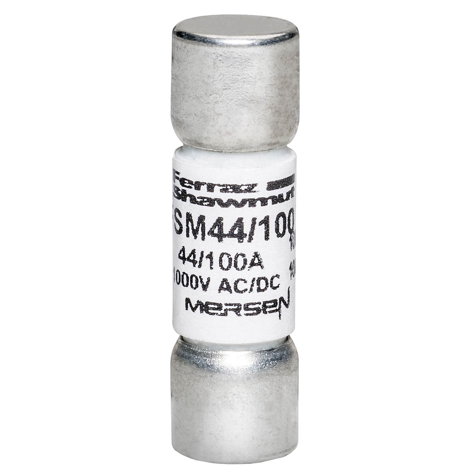 FSM44/100 Current Limiting Fast Acting Miniature Fuse, 0.44 A, 1000 V AC/DC, 20 kA