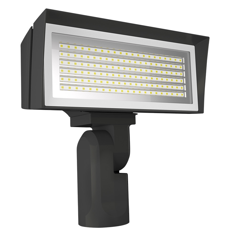 FFLEDMSF FFLED Field-Adjustable Floodlight, LED Lamp, 120, 208, 240, 277 V, Bronze Housing
