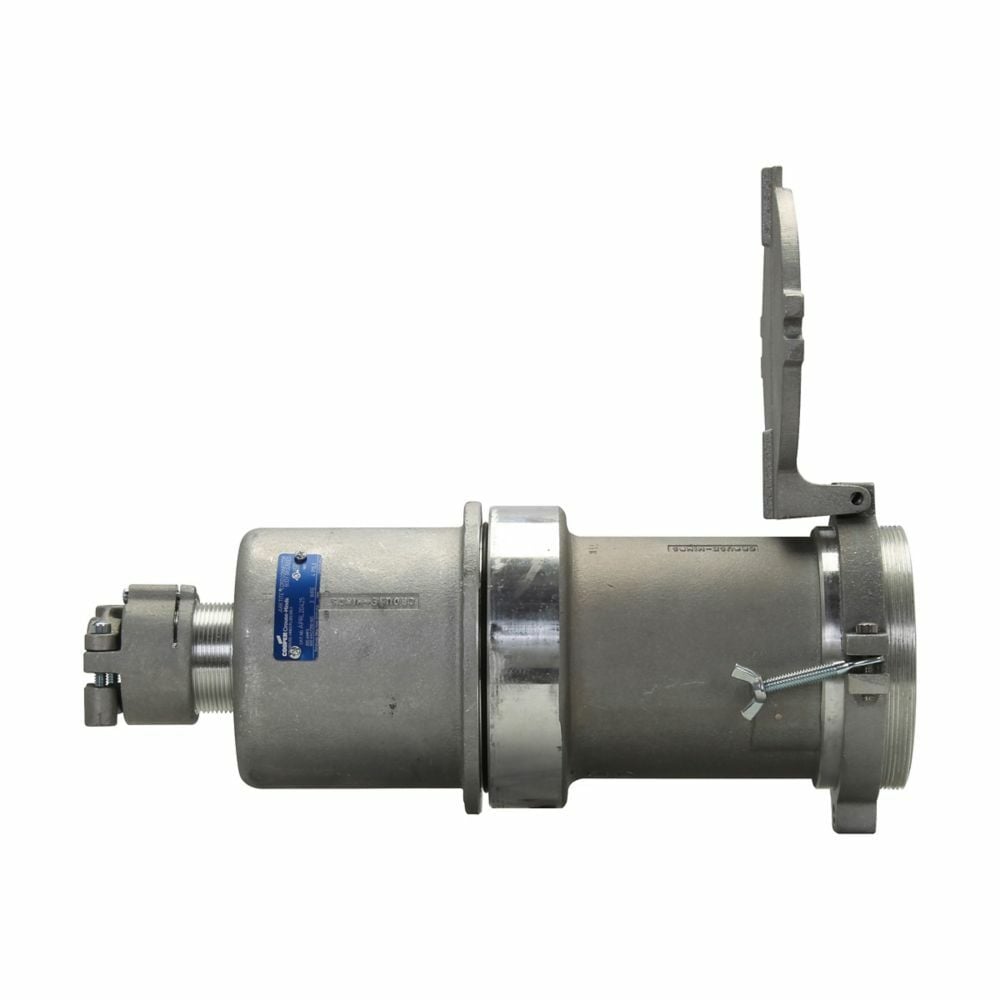 APRL20427 Arktite Grounding Style 2 Pin and Sleeve Cord Connector, 600 VAC/250 VDC, 200 A, 4 Poles, 3 Wires, Natural