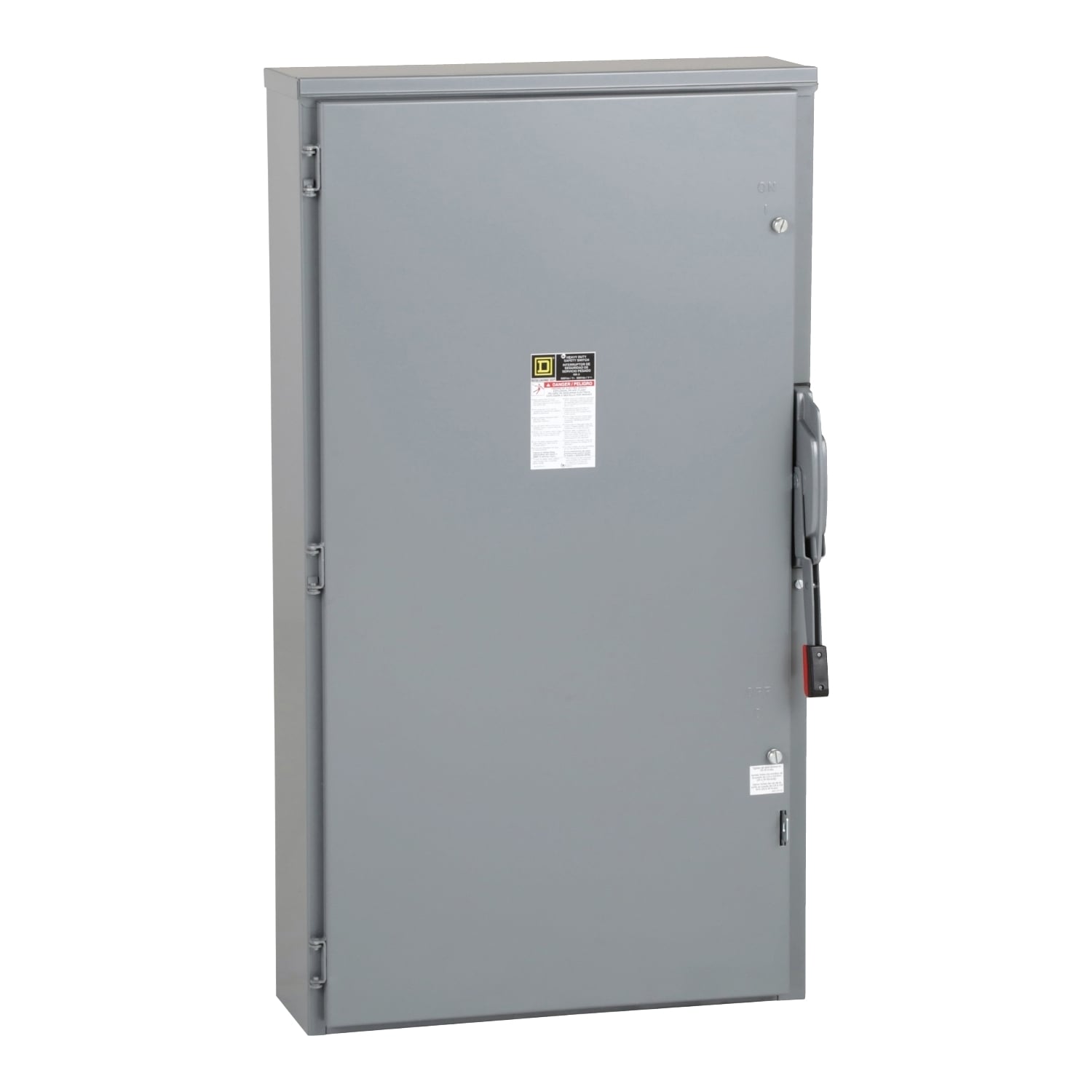 HU365NR Heavy Duty Non-Fusible Single Throw Disconnect Switch, 600 V AC/DC, 400 A, 350 hp, 3 Poles