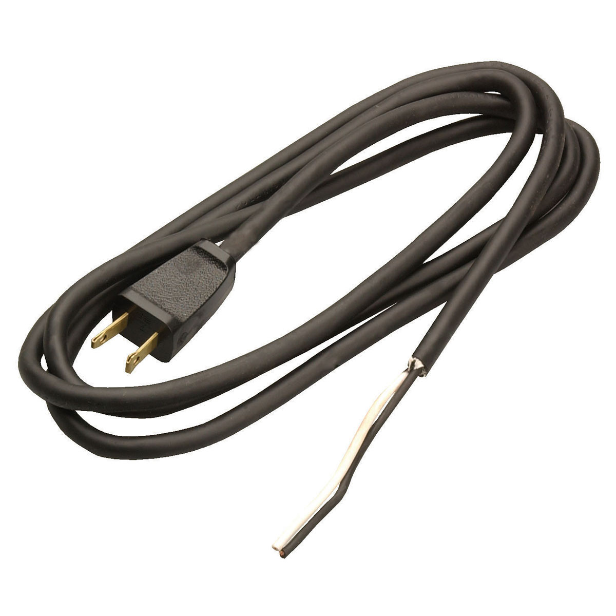 9855SW0008 Type SJEO Power Supply Cord, 125 V AC, (3) 16 AWG Copper Conductor, 6 ft L