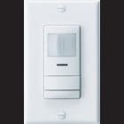 Wall Switch Sensor , Passive Dual Technology , 2-Pole , Both Poles Vacancy (default) or Auto-On , White, SKU - 219V0F