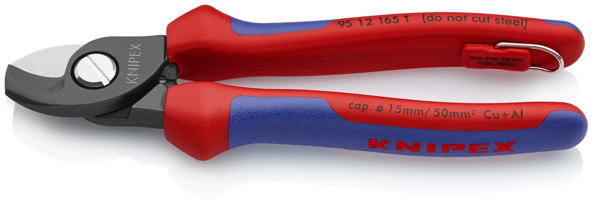 Cable Shears-Tethered Attachment, 6 1/2 in., Multi-Component