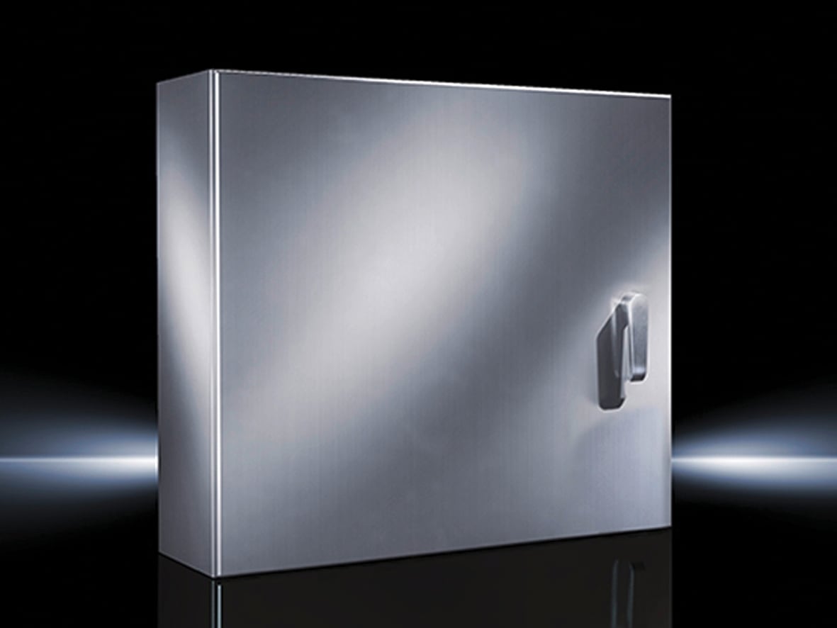 9851504 WM Series 1-Door Compact Non-Disconnect Enclosure, 30 in L x 24 in W x 8 in D, NEMA 12/3R/4X/IP55/IP66, 304 Stainless Steel