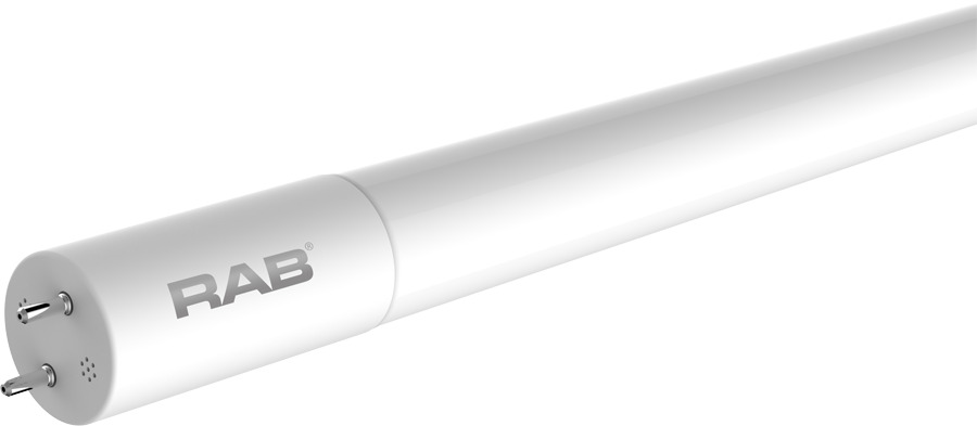 T8-17-48G-850-DE-BYP 4 ft Linear LED Tube Lamp, Glass, T8 Double Ended, G13, 17W, 2200 LM, 5000K, 82 CRI, 120/277V