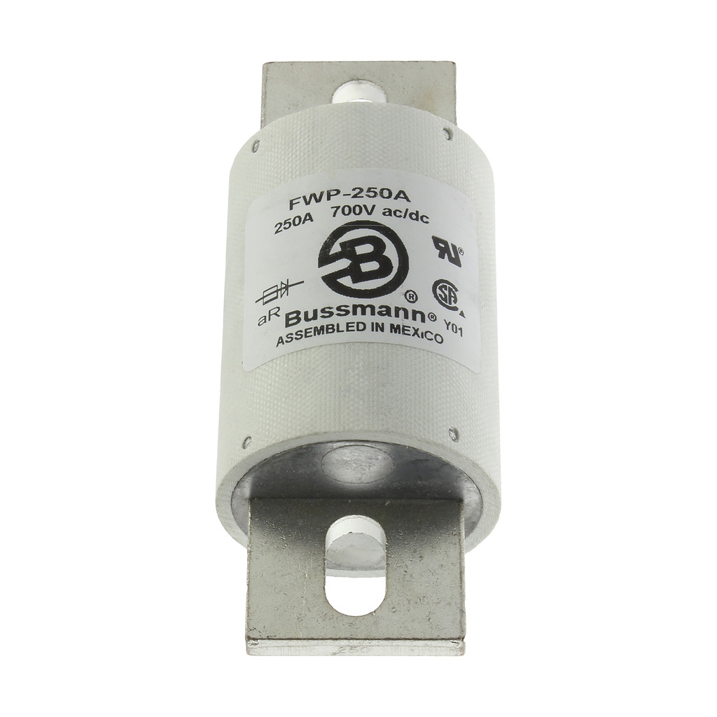 FWP-250A North American Style High Speed Fuse, 250 A, 700 V AC/DC, 200 kAIC Interrupt, Cartridge Body